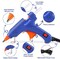 Glue Gun, Mini Hot Glue Gun Kit with 30 Glue Sticks for School Crafts DIY Arts Quick Home Repairs, 20W (Blue)